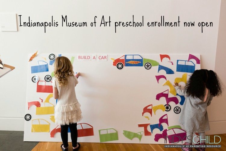 Indianapolis Museum of Art preschool enrollment now open IMA partners with St. Mary’s Child Center to offer preschool education
