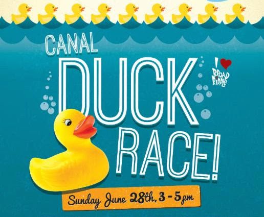 Broad Ripple Canal Duck Race