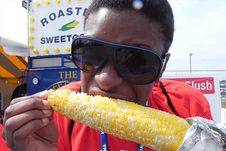 Make sure to grab Indiana sweet corn at the Indiana State Fair on Aug. 7 - 23. This year you can even try deep-fried sweet corn from Barto's Concessions.