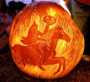 Pumpkin Carving Contest at the Historic Irvington Halloween Festival