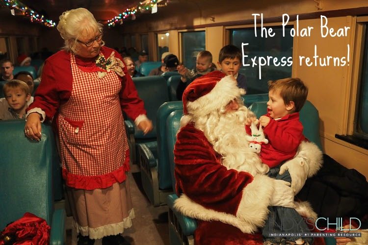 How do you buy tickets for a Polar Express train ride in Indiana?
