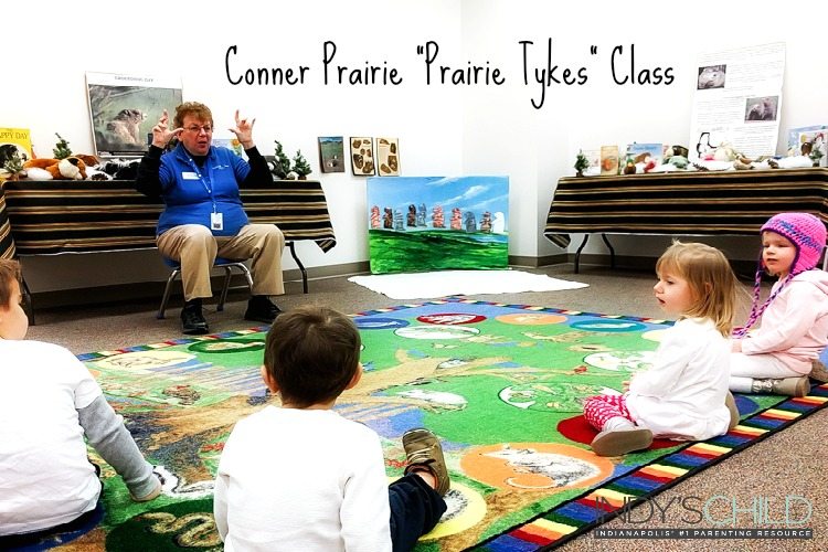 Conner Prairie Prairie Tykes at Conner Praire-PrairieTykesClass_Indy'sChildMagazine