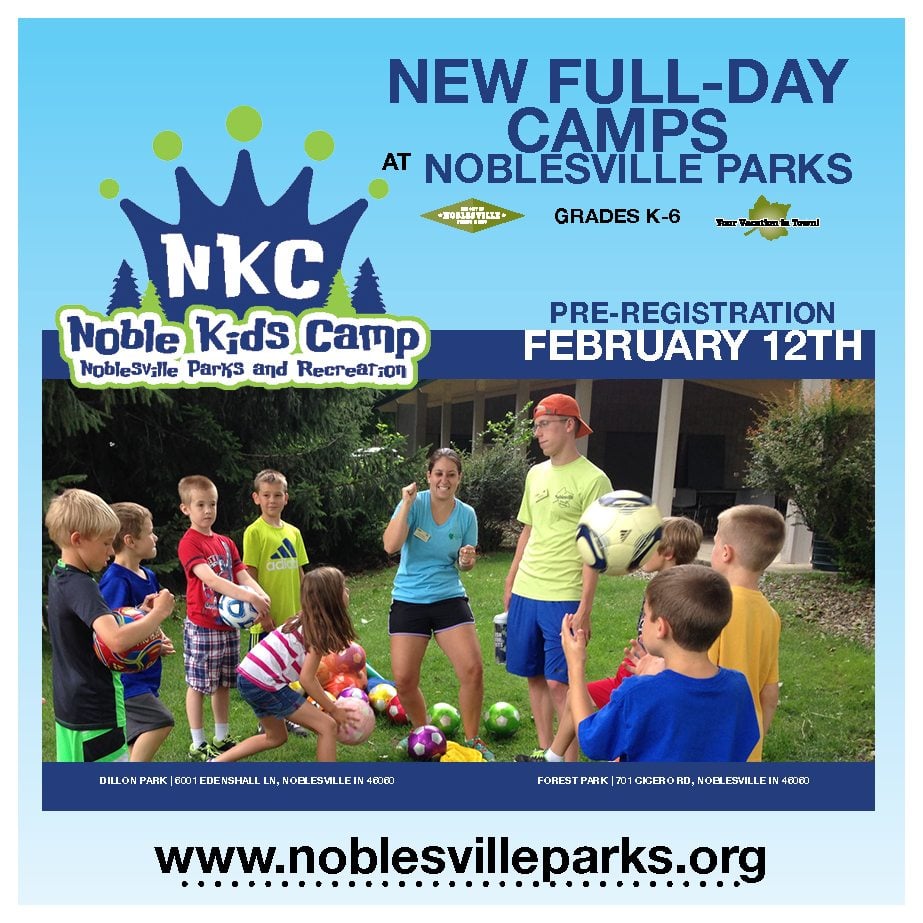 Noblesville Parks and Recreation: Noble Kids Camp Indy #39 s Child Magazine