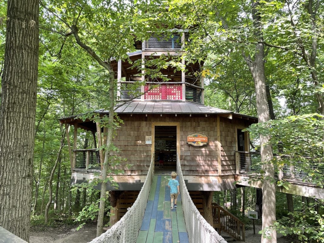 Conner Prairie's Treetop Treehouse 