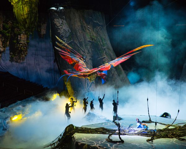 Experience TORUK – The First Flight The new Cirque du Soleil touring show  inspired by James Cameron’s AVATAR