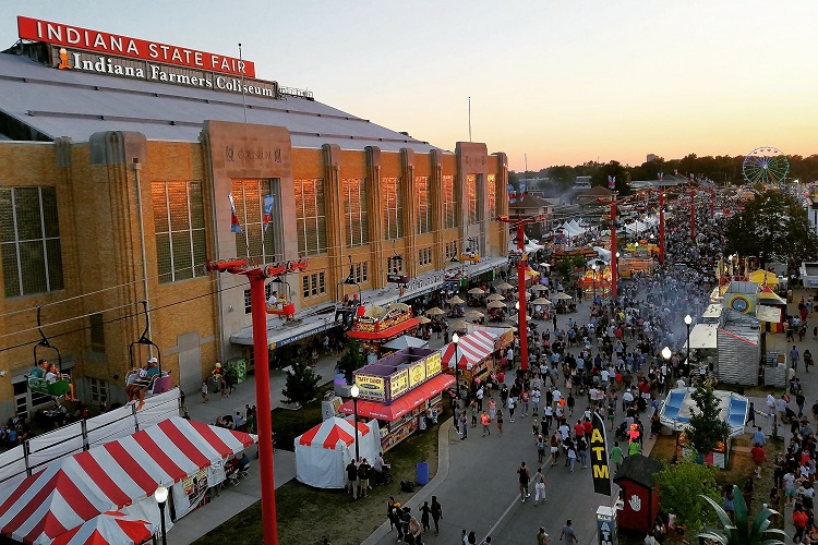Enter to Win 4 Tickets to the Indiana State Fair! Heroes in the Hearland, August 2- 18. 
