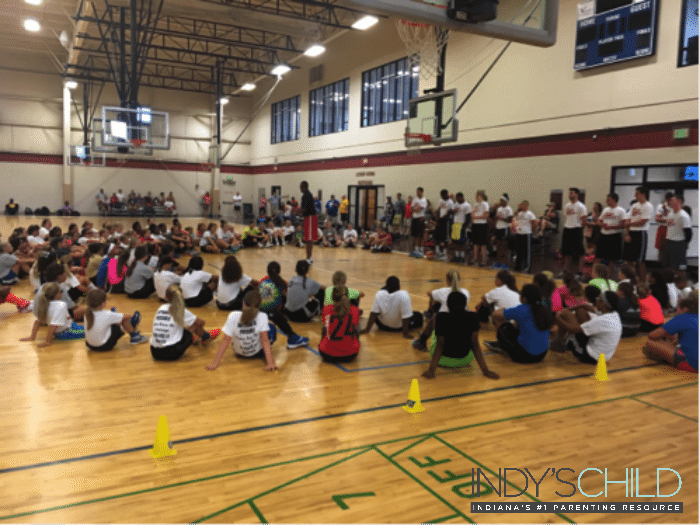 Indiana Fever kids basketball clinic _ Indy's Child