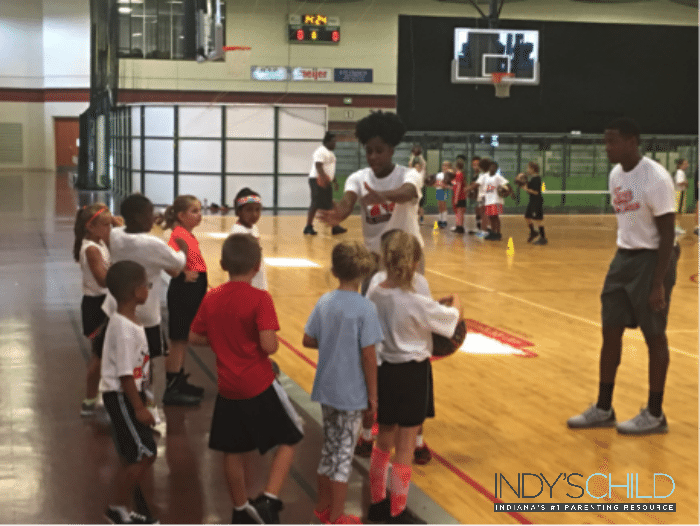 Indiana Fever kids basketball clinic _ Indy's Child