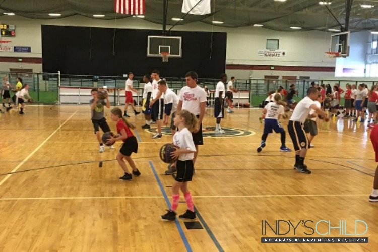 Looking back at the Indiana Fever kids basketball clinic