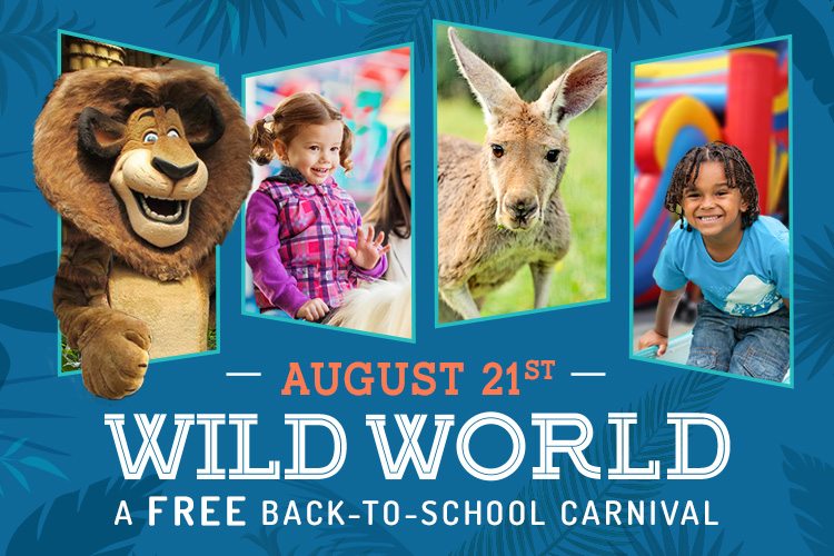 FREE Fun with Animals & More at Wild World!