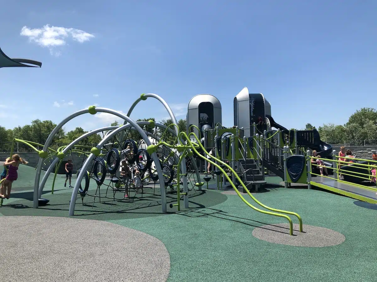 10 Coolest Playgrounds in the Indianapolis Area 4 Full Shot of Why Westermeier Commons Is One of the Best Playgrounds in the Indy Area