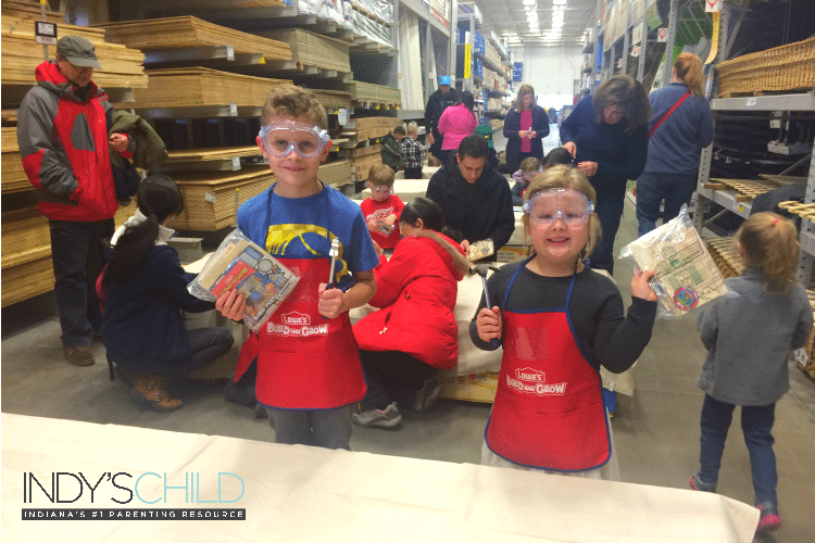 Exploring the Lowe’s Build and Grow clinics Kids will love completing their own DIY projects at these free clinics!