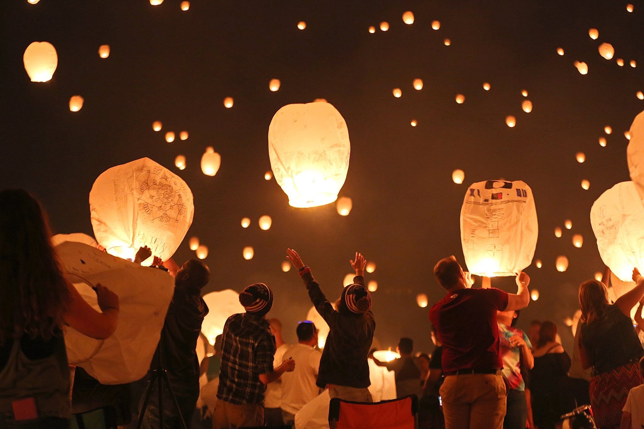 Indianapolis sky lantern festival