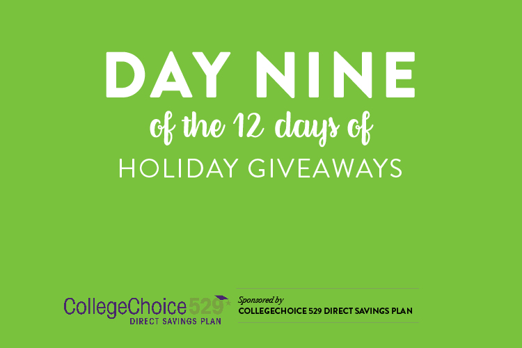Day 9 of the 12 Days of Holiday Giveaways