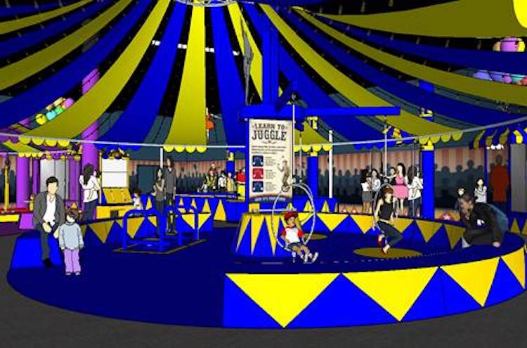 Circus – Starring YOU! at The Children’s Museum Enter the Big Top to check out this new exhibit 