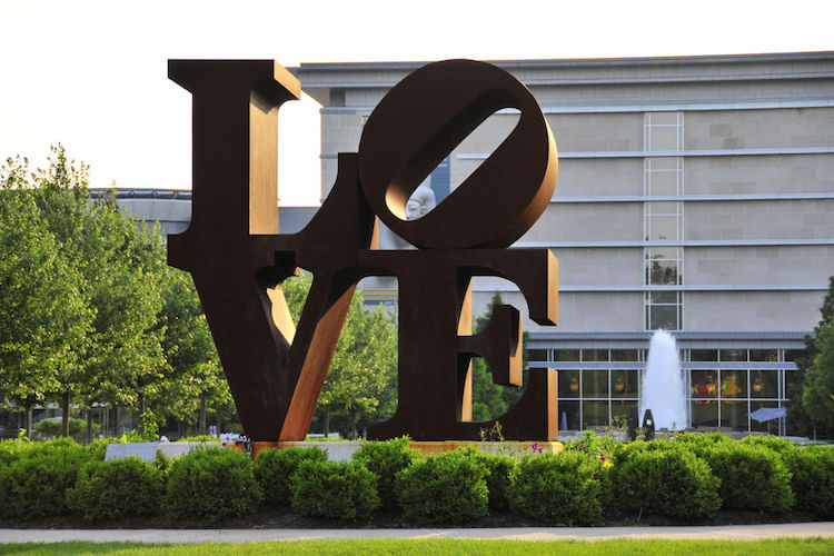 LOVE back on display at the IMA Robert Indiana’s LOVE now welcomes guests to Museum galleries