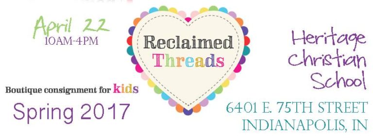 Win early shopping passes to the Reclaimed Threads Consignment sale