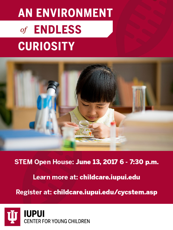 Stem Open House at the IUPUI Center for Young Children