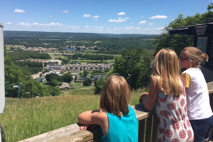 Up North at Boyne Mountain in the Summertime Our new family tradition 