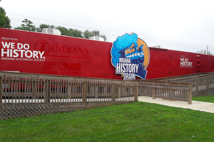 Made in Indiana: IHS Debuts New Exhibit aboard Indiana History Train at Indiana State Fair