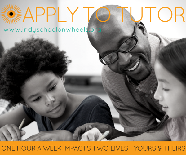 One Hour a Week Can Change a Life Become a volunteer tutor for School on Wheels 