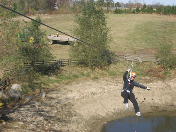 The event’s 400 ft. zip line is returning as a main attraction.