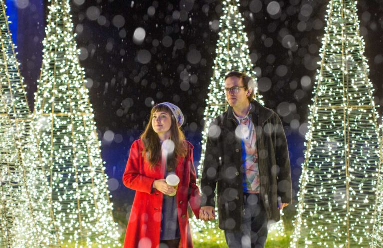 Winterlights Indy's newest light display dazzles at Newfields
