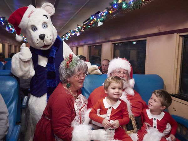 Journey to the North Pole aboard the Polar Bear Express
