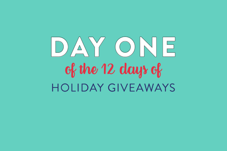 Day 1 of the 12 Days of Holiday Giveaways