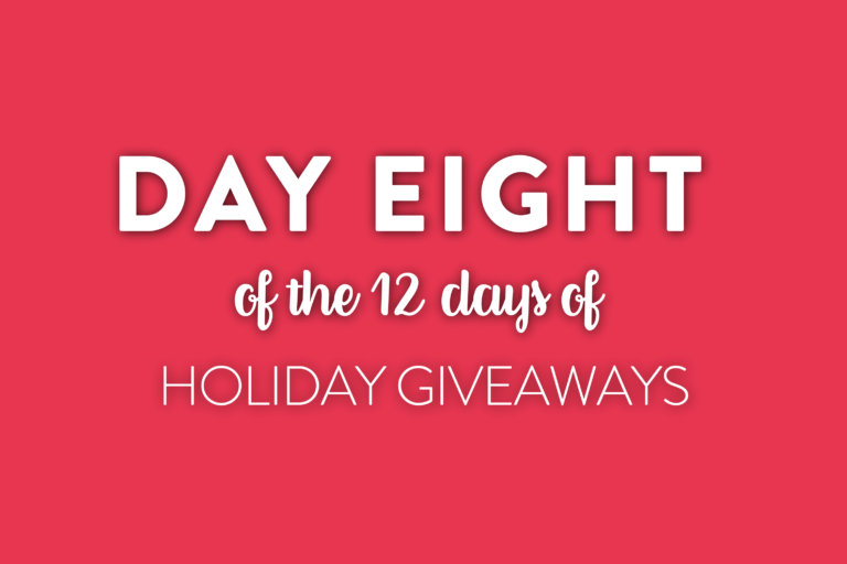 Day 8 of the 12 Days of Holiday Giveaways