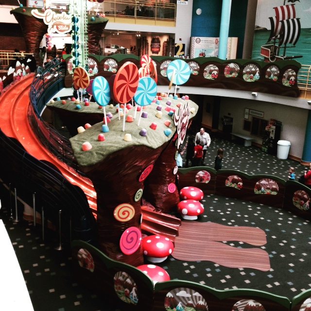 Celebrate the Chinese and Take a Ride Down the Chocolate Slide