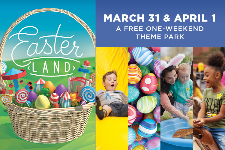 Easter Land – FREE One-Weekend Theme Park