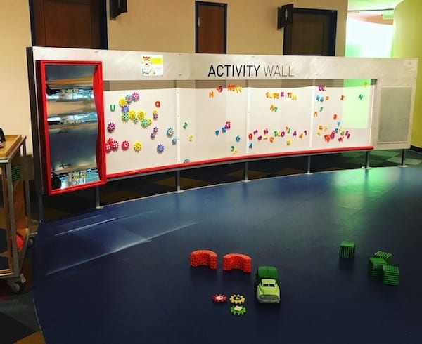 The Activity Wall at Central Library