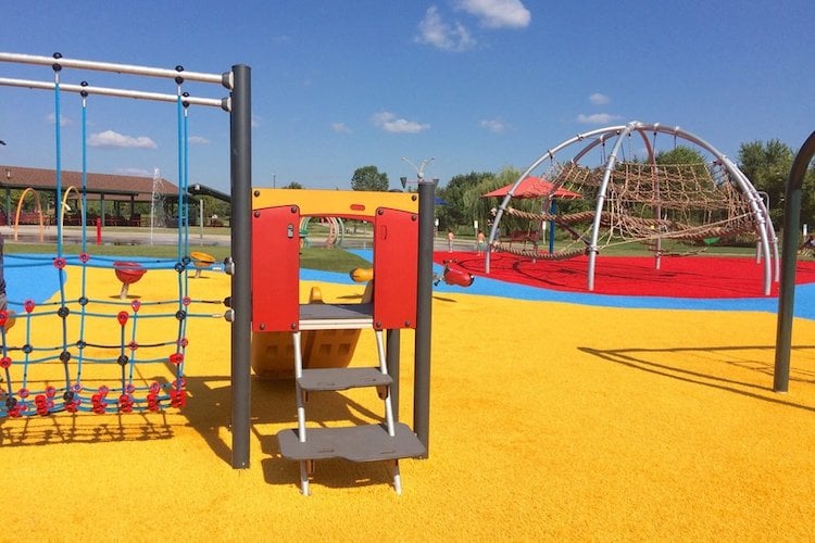 Quaker Park in Westfield The Color of Fun Playground