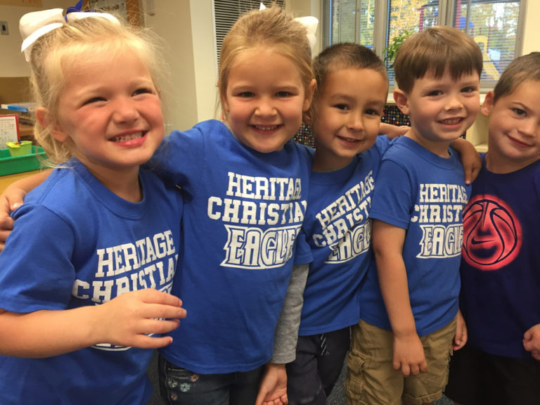 Preschool Visit Days at Heritage Christian School May 21 and 22