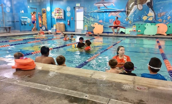 Swim Lesson at Goldfish Swim School