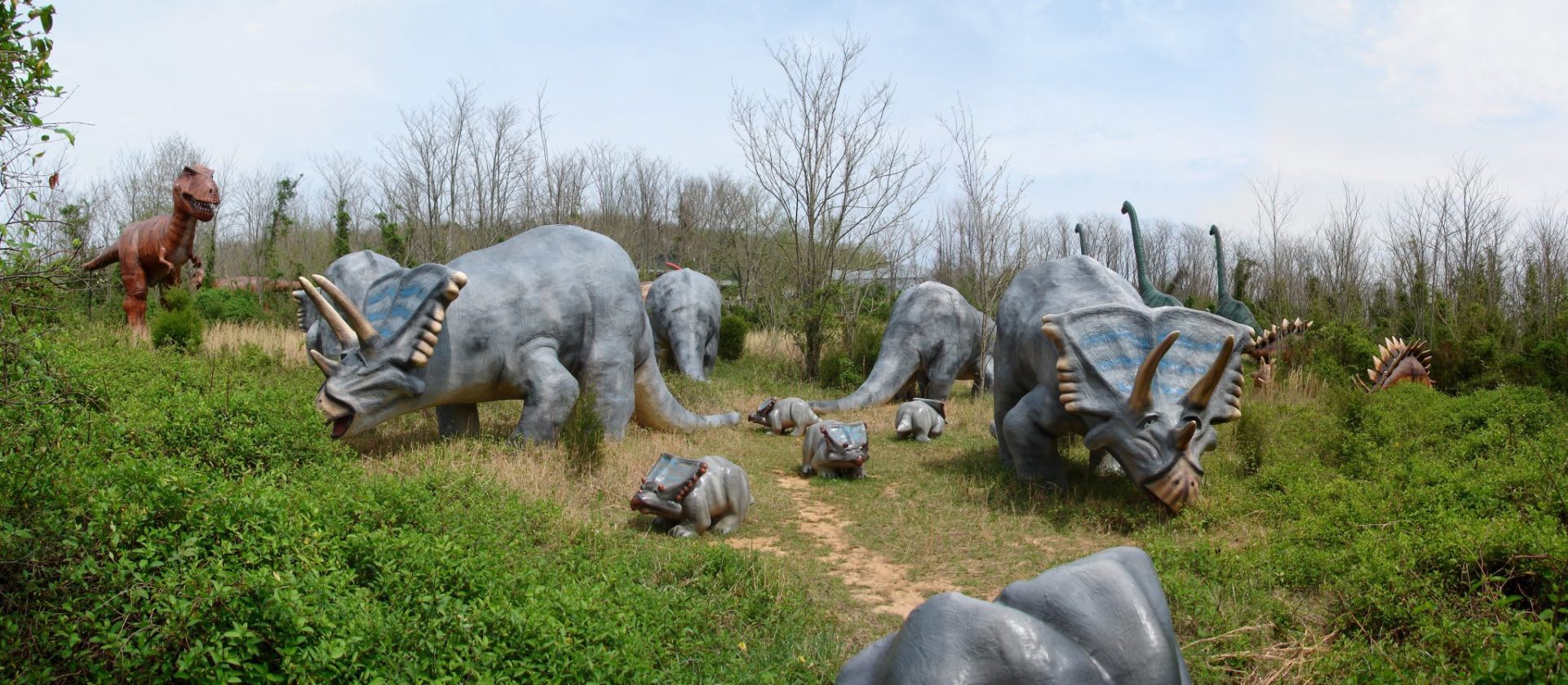 Dinosaur World In Cave City Kentucky Indys Child