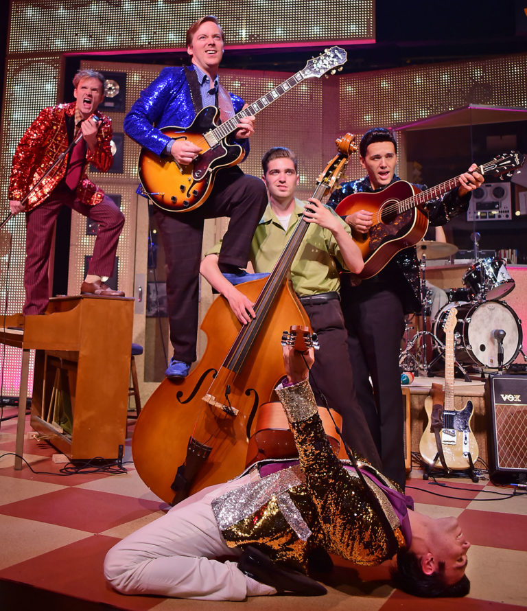 Million Dollar Quartet Lights the Stage on Fire Beef & Boards Showcases Legendary Jam Session