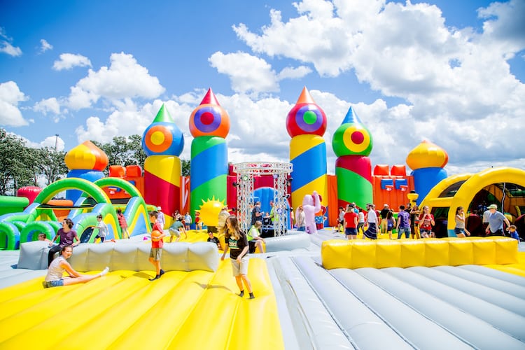 The Biggest Bounce House in the World is coming to Indy