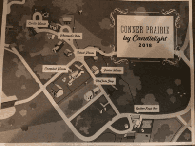 Conner Prairie Map Conner Prairie by Candlelight - Indy's Child Magazine