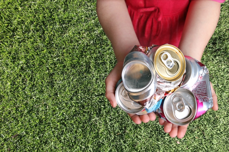 Local Spotlight: The Can Lady Project One local woman is helping schools by recycling and educating