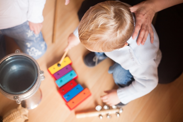 The Power of Music Therapy Music has the ability to help children with special needs