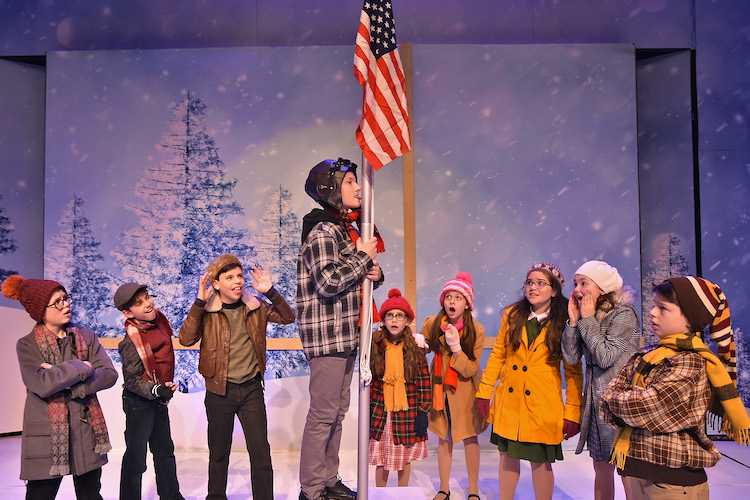 A Christmas Story: The Musical on Stage at Beef & Boards