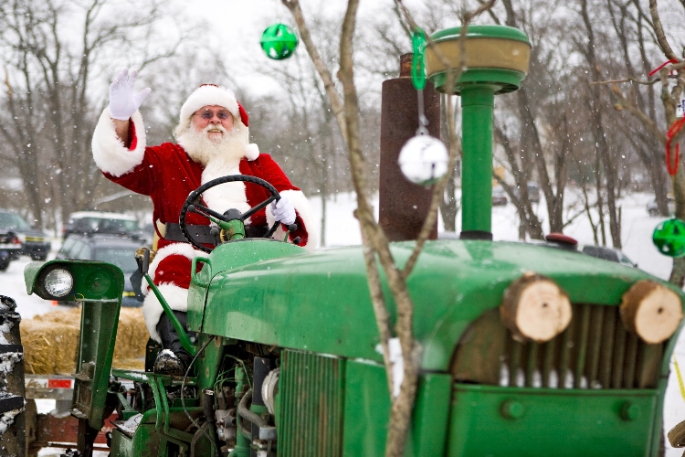Enjoy Christmas on the Farm at Traders Point Creamery December 7 & 8