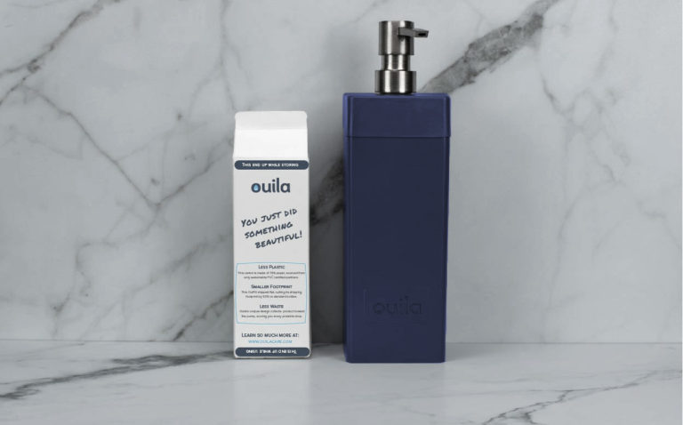Sustainable Hair and Body Care from Ouila Newly launched brand delivers hair and body care in easy-to-use paper-based packaging