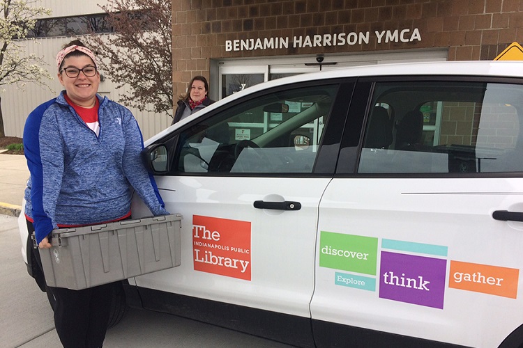 IndyPL and YMCA to Provide Books to Children of Essential Workers