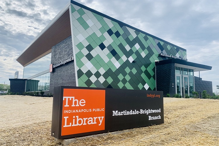 Indianapolis Public Library: New Martindale-Brightwood Branch Opens June 20