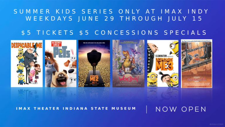 IMAX Indy Offers Kid’s Series with Additional Safety Measures