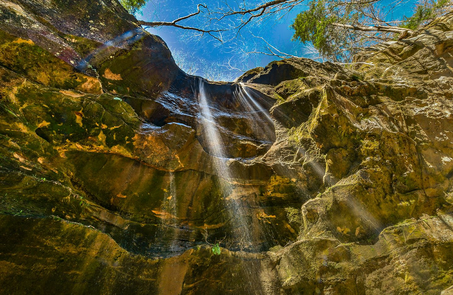 Hemlock Cliffs at Hoosier National Forest; Photo Credit: Indiana Office of Tourism Development