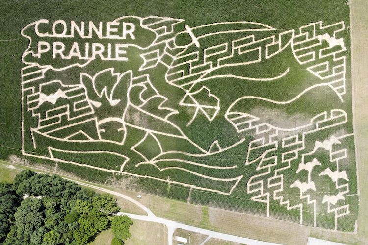 Conner Prairie’s 2020 Corn Maze Honors 200th Anniversary of The Legend of Sleepy Hollow